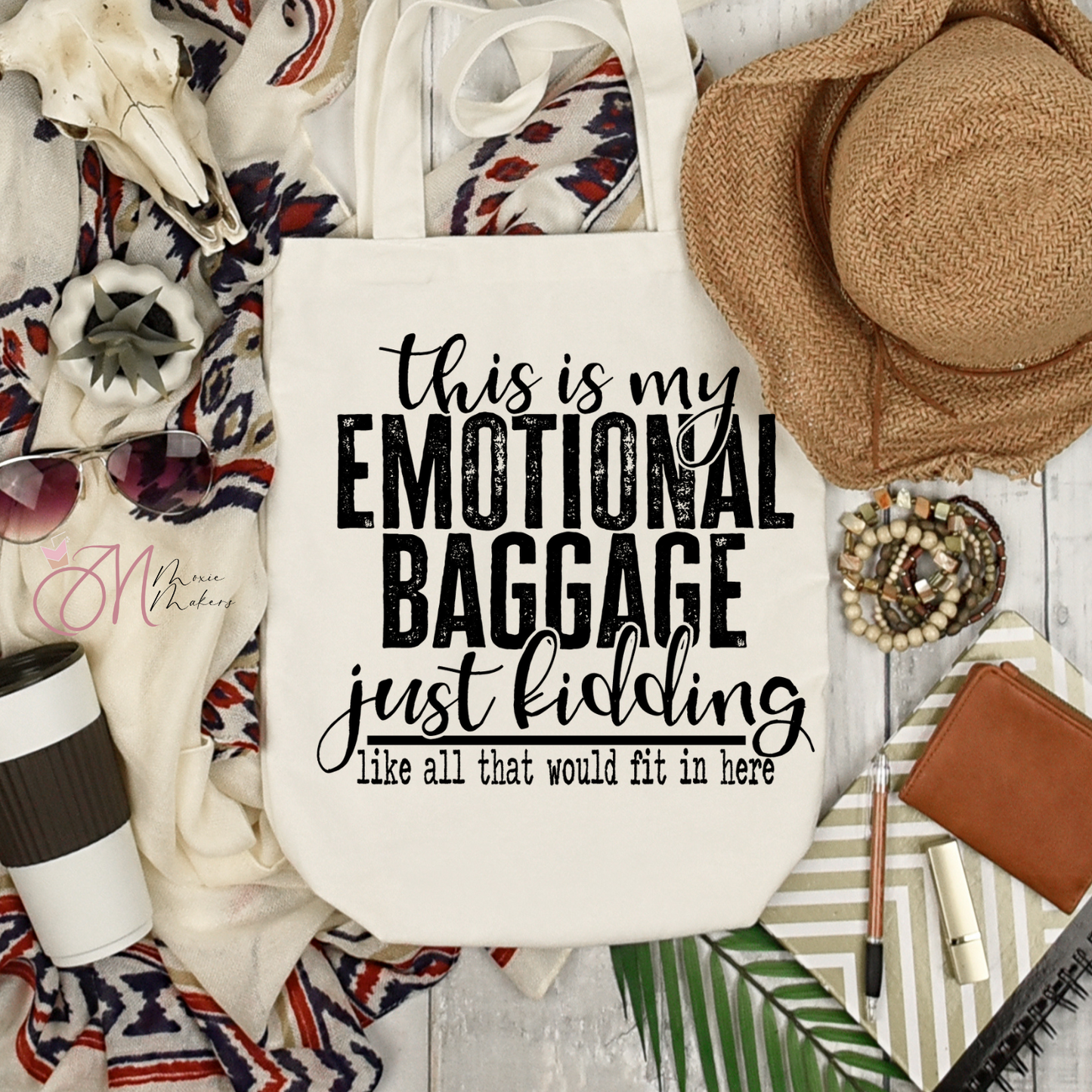 Emotional Baggage Tote Bag