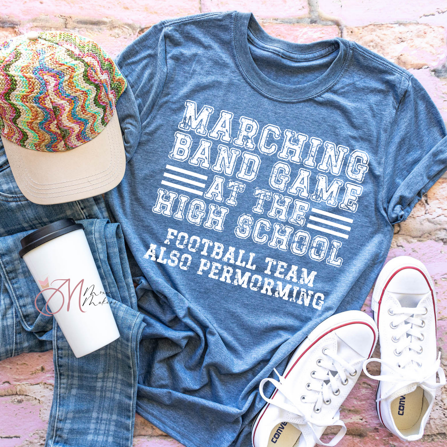 Marching Band Game Tee