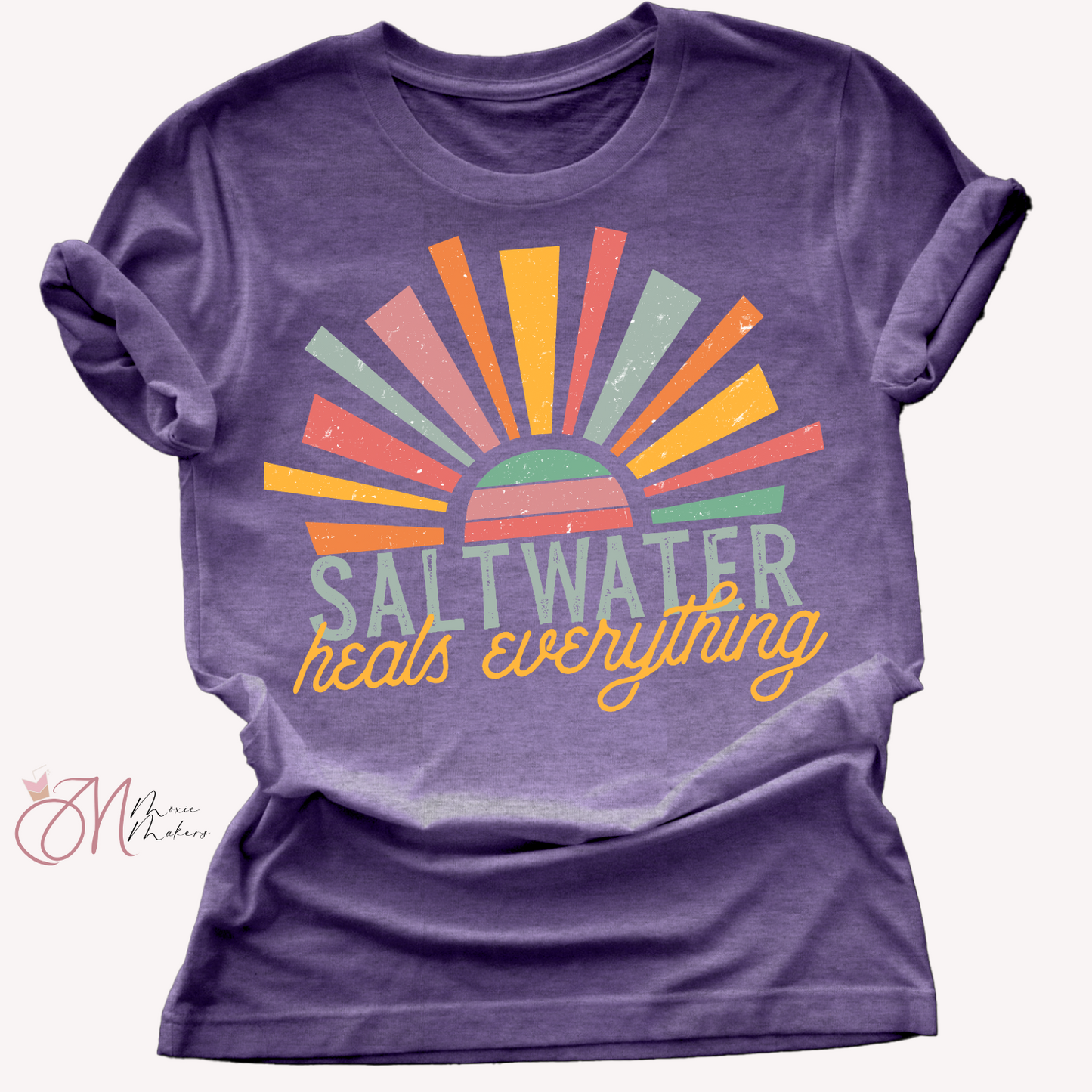 Saltwater Heals Everything Tee
