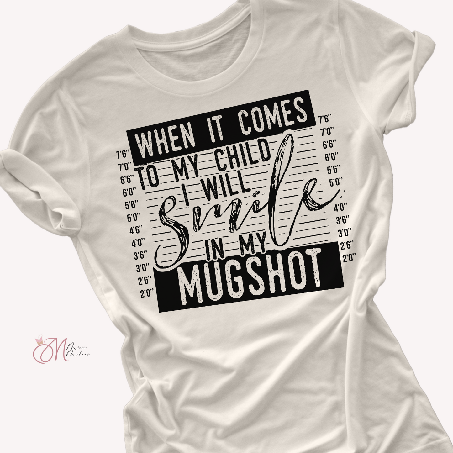 Smile In My Mugshot Tee