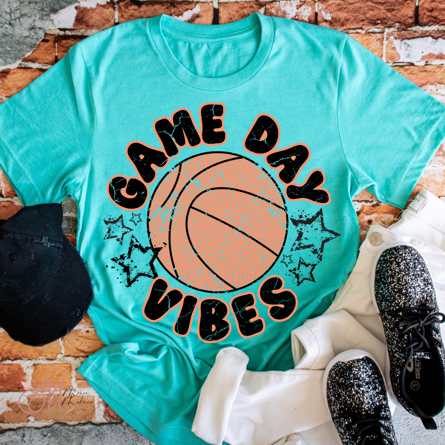Gameday Vibes Basketball Tee