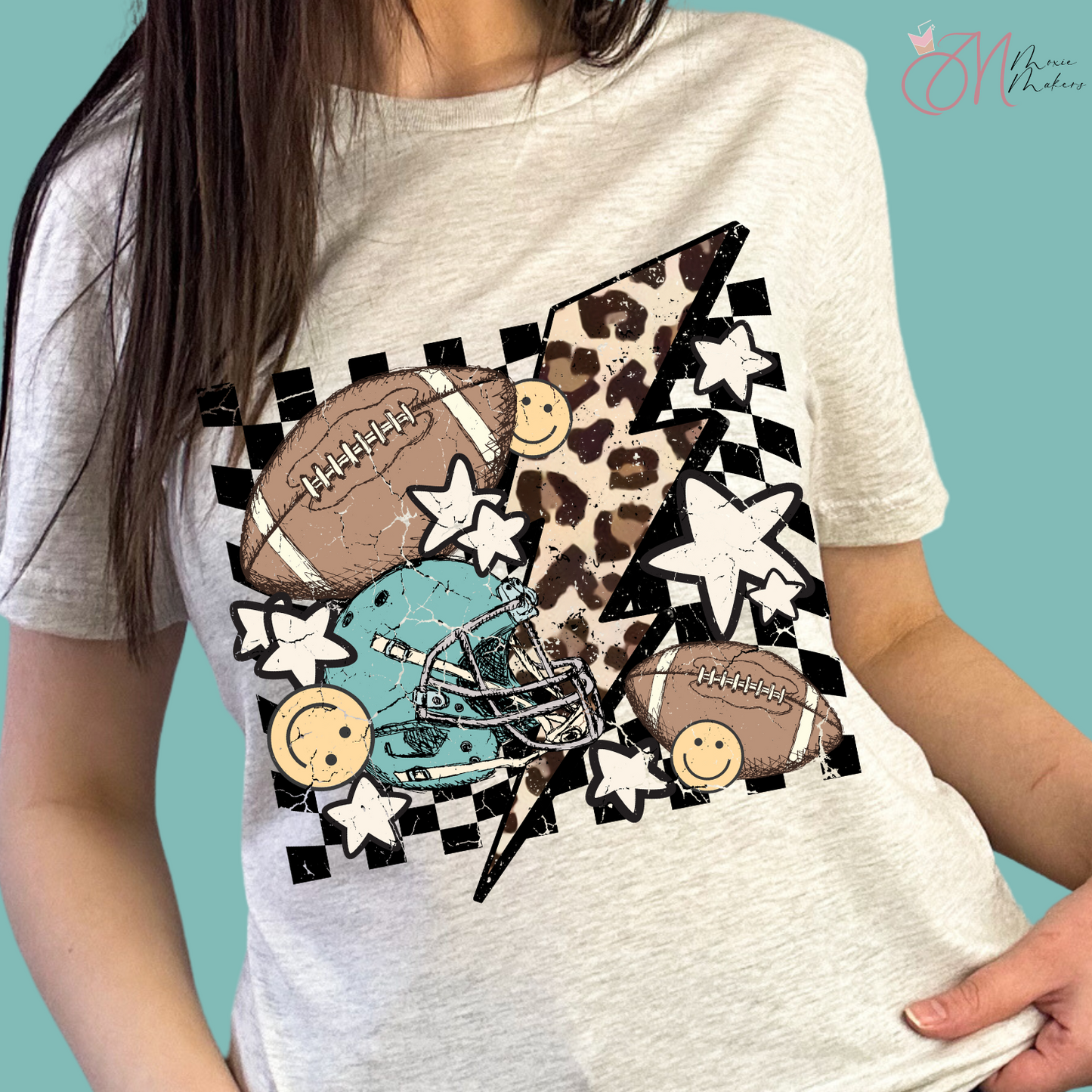 Football Splatter Tee
