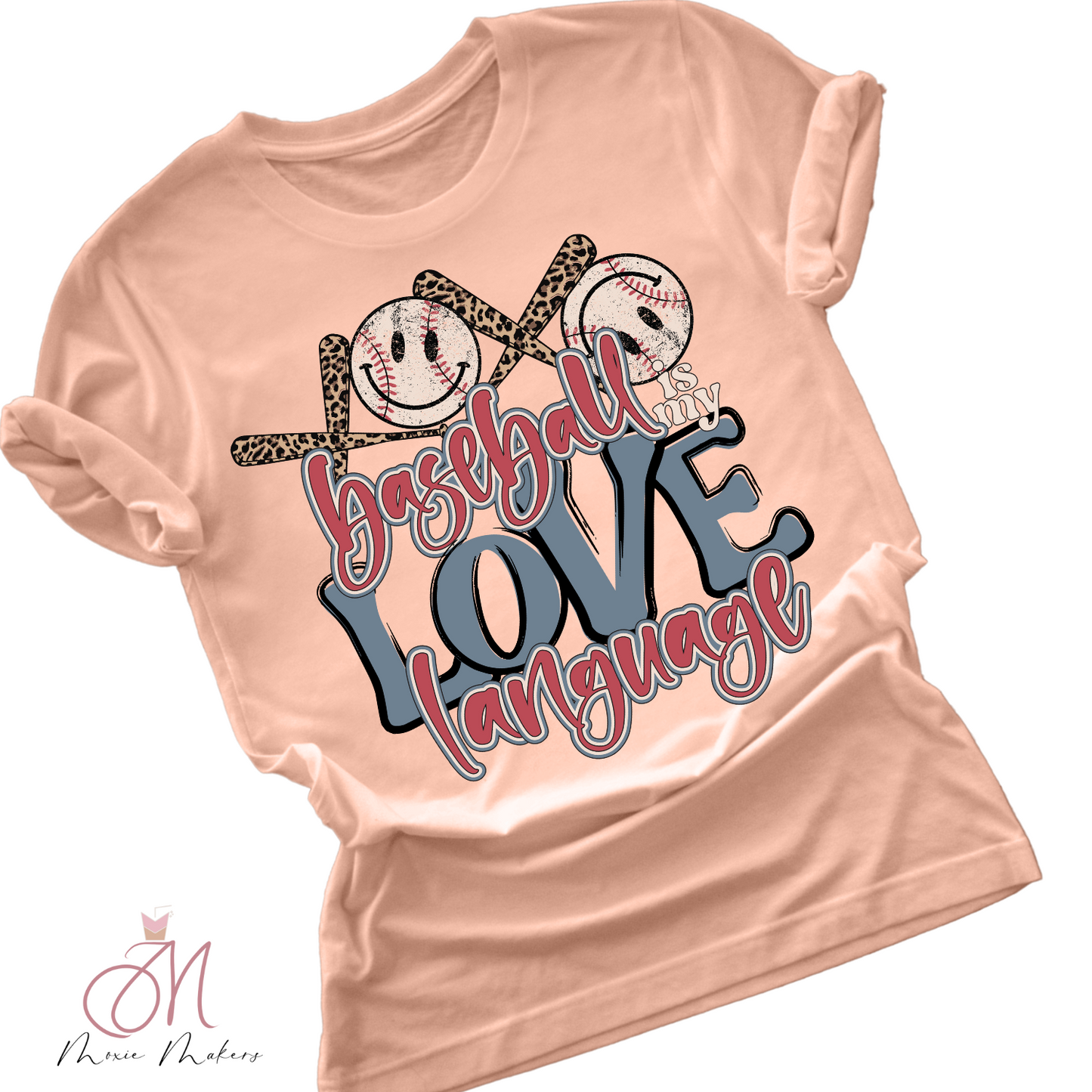 Baseball Love Language Tee