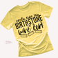 Wine Cork Birthstone Tee