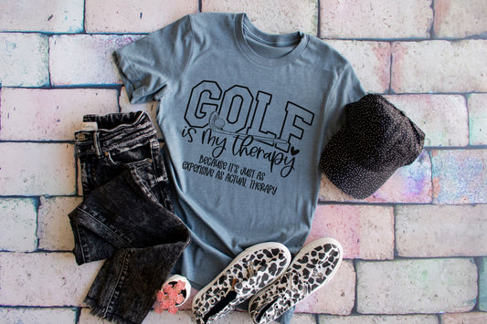 Golf is Therapy Tee