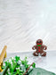 Gingerbread Man Straw Topper